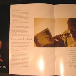 Scoop! Review of THE CURIOUS CASE OF BENJAMIN BUTTON Plus Q & A with Brad Pitt, David Fincher bb-program