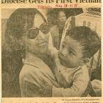 What Memorial Day Means to Me My mother & brother on front page of Washington Post's Metro section upon our arrival. Photo: Douglas Chevalier