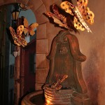 Harry Potter Thanksgiving pensieve & flying keys