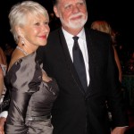 Behind the Scenes at the Oscars 2011 Mirren with husband Taylor Hackford