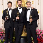 Thoughts on the 85th Academy Awards & Fashion Commentary ARGO producers: Grant Heslov, Affleck, George Clooney. Kevin Winter/Getty Images